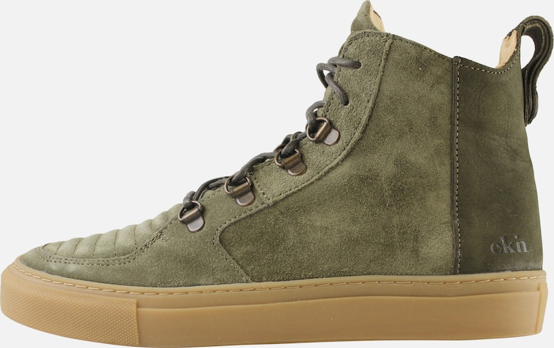 EKN Footwear Sneaker Low Seed Runner Grey White Vegan in ekn footwear Herren Low Seed, Material und Farbe: Canvas