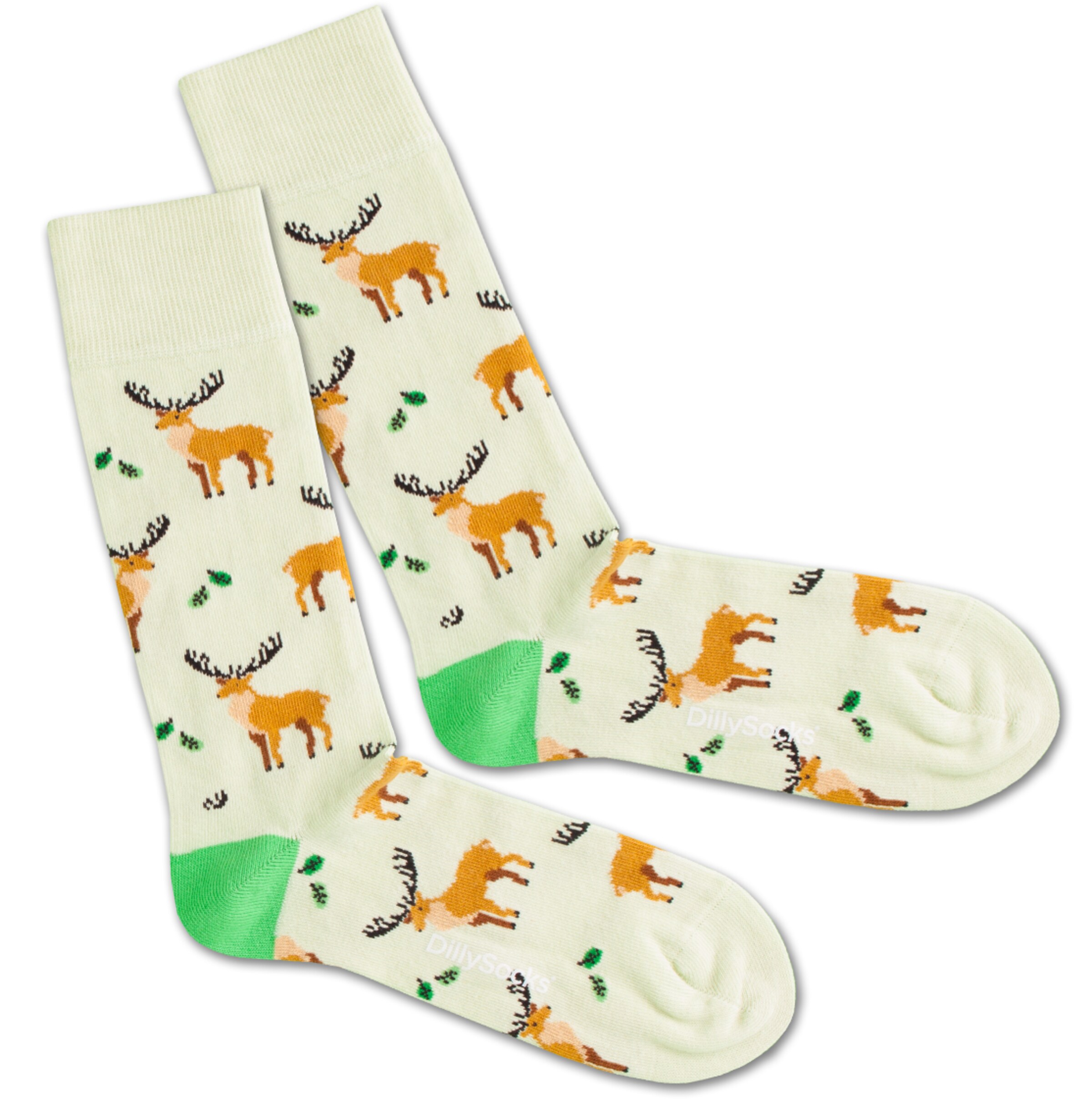DillySocks - Socken 'Deer Pack' in braun