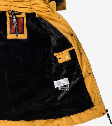 Veste d’hiver 'Vanilla' MARIKOO en jaune