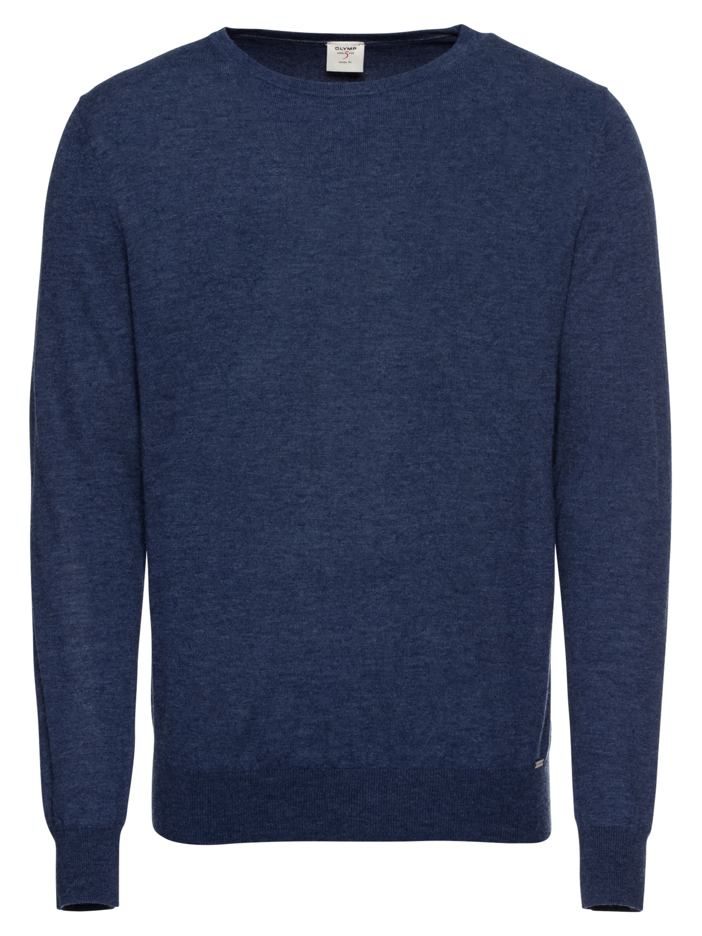 Männer Pullover & Strick OLYMP Pullover 'Strick Lvl5' in Blau - XT81201
