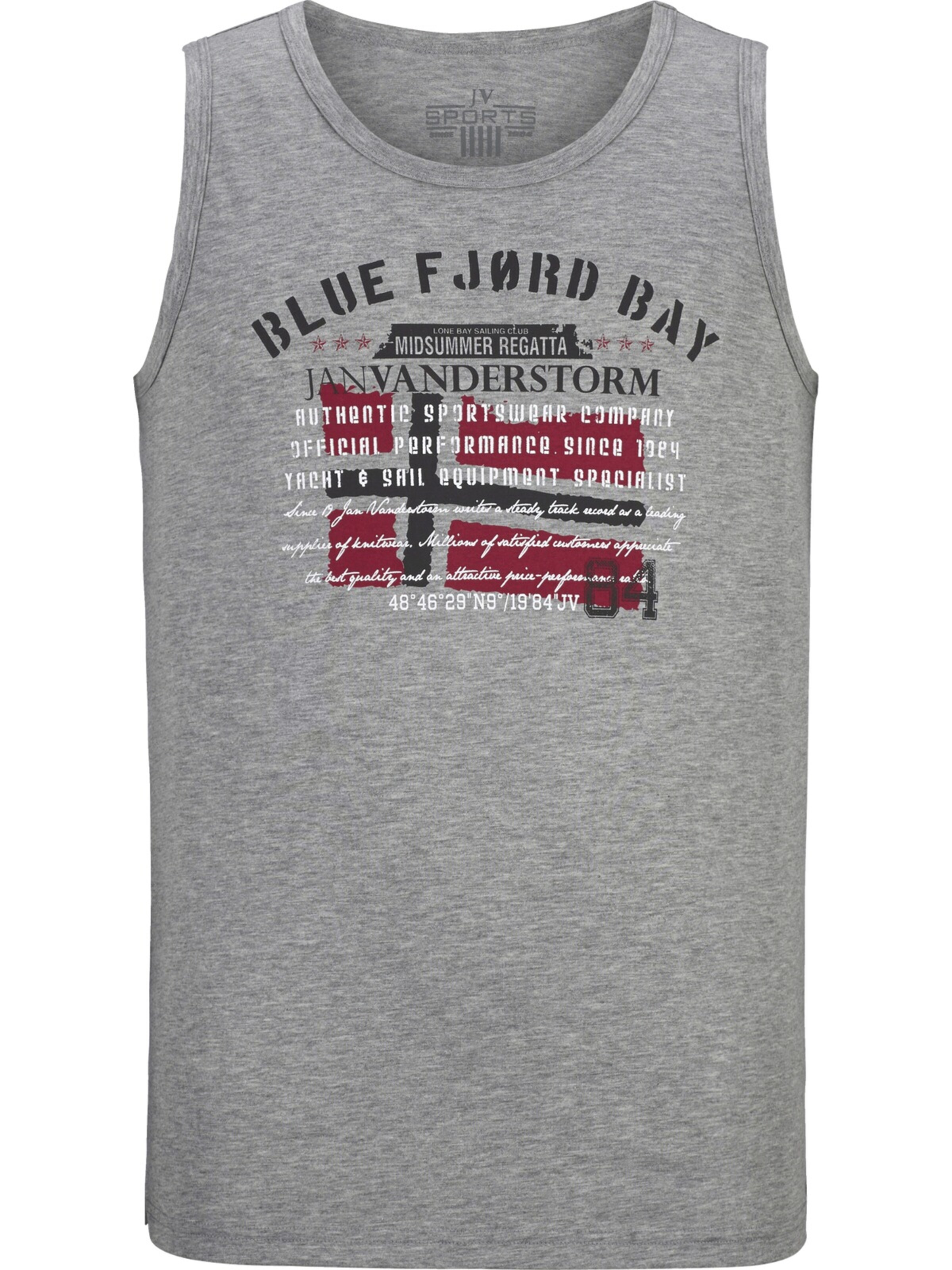 Jan Vanderstorm Shirt 'Olof' in Grey: front