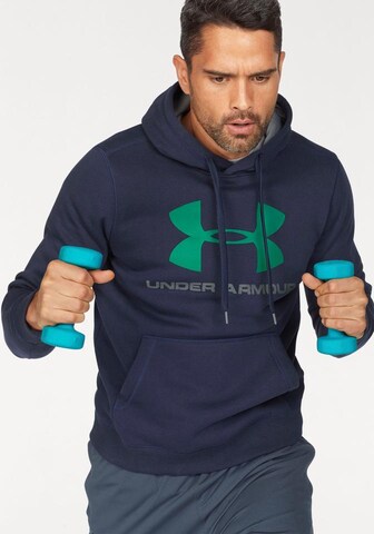 UNDER ARMOUR Sportsweatshirt 'Rival' in Blau