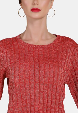 Pull-over faina en rouge : devant