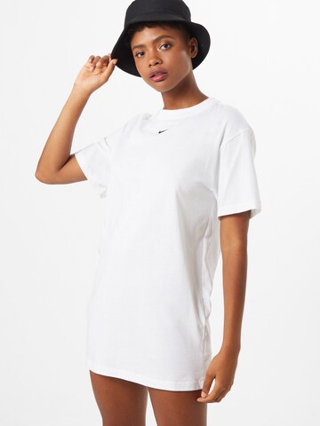 Nike Sportswear Sportovní šaty – bílá: přední strana