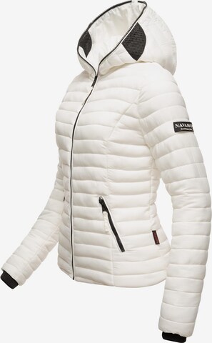 NAVAHOO Between-Season Jacket 'Kimuk' in White: front