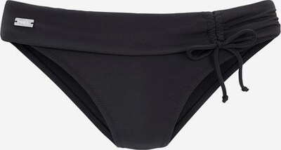 Slip costum de baie 'Happy' BUFFALO pe negru, Vizualizare produs