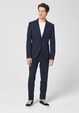 s.Oliver BLACK LABEL Slim Fit Business pikkutakki värissä sininen