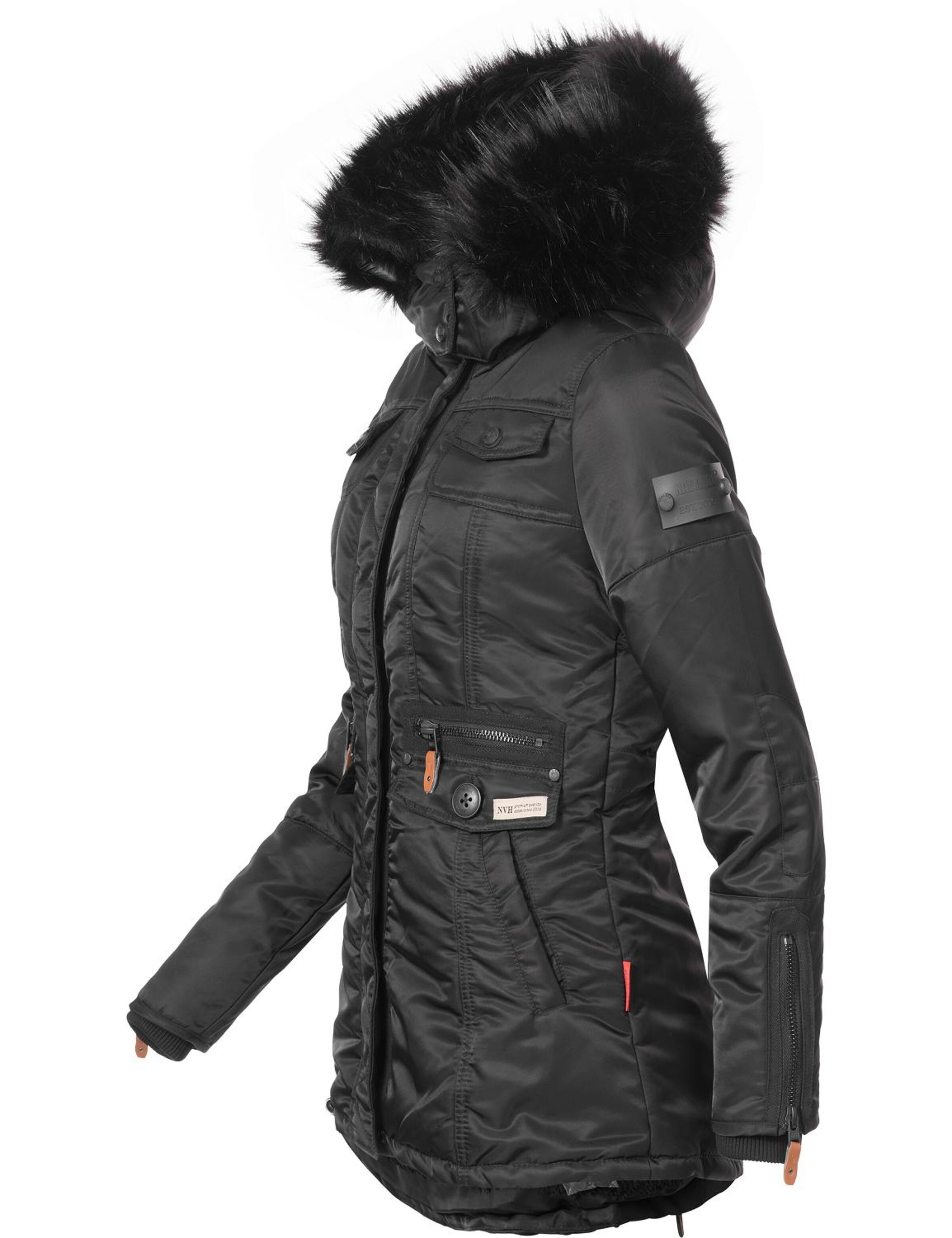 NAVAHOO Zimná bunda 'Schätzchen' - Čierna