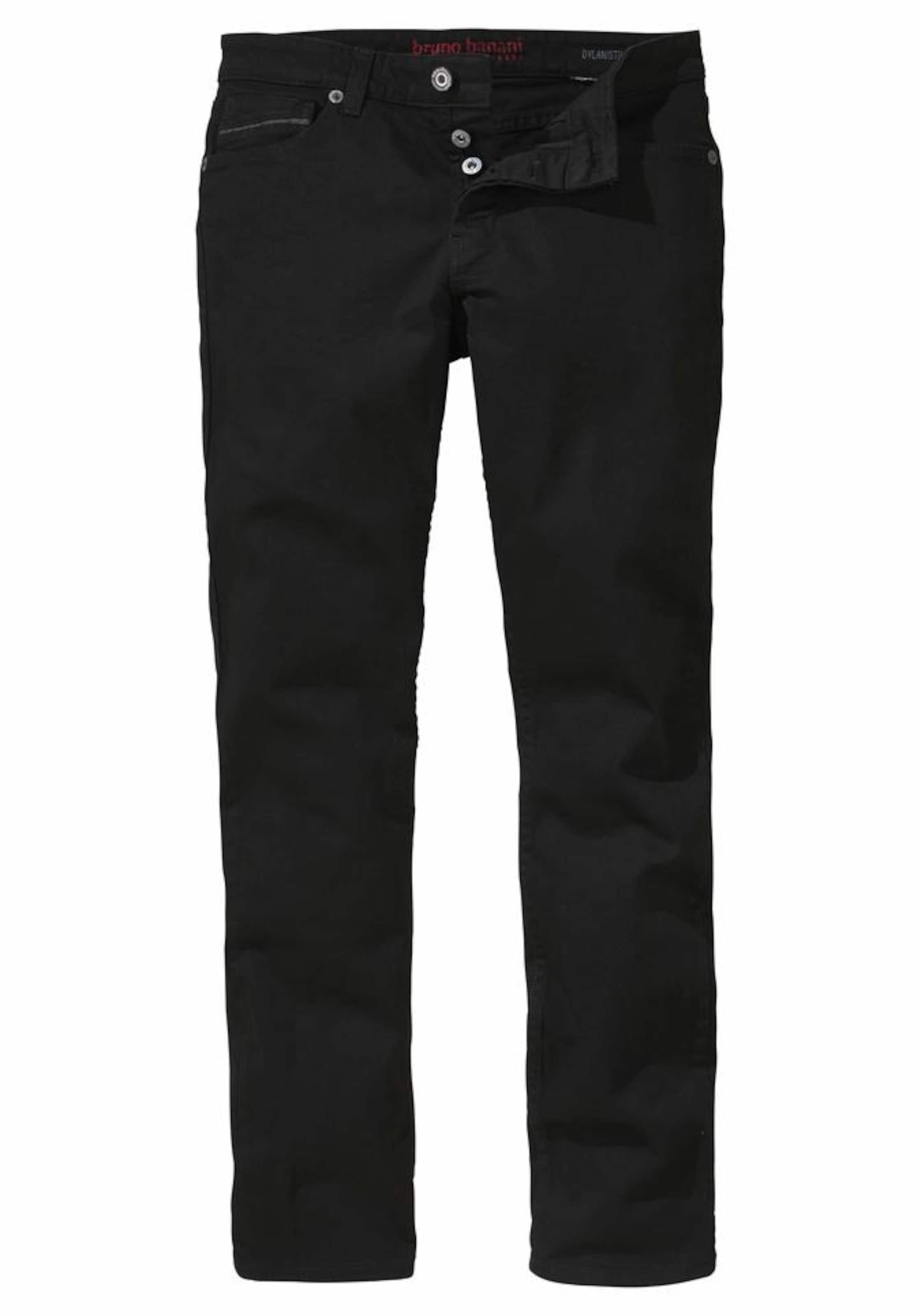 Bruno Banani Straight-Jeans in Schwarz: Vorderseite