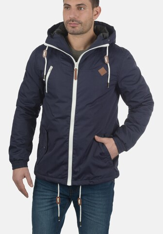 !Solid Between-Season Jacket 'Tilden' in Blue: front