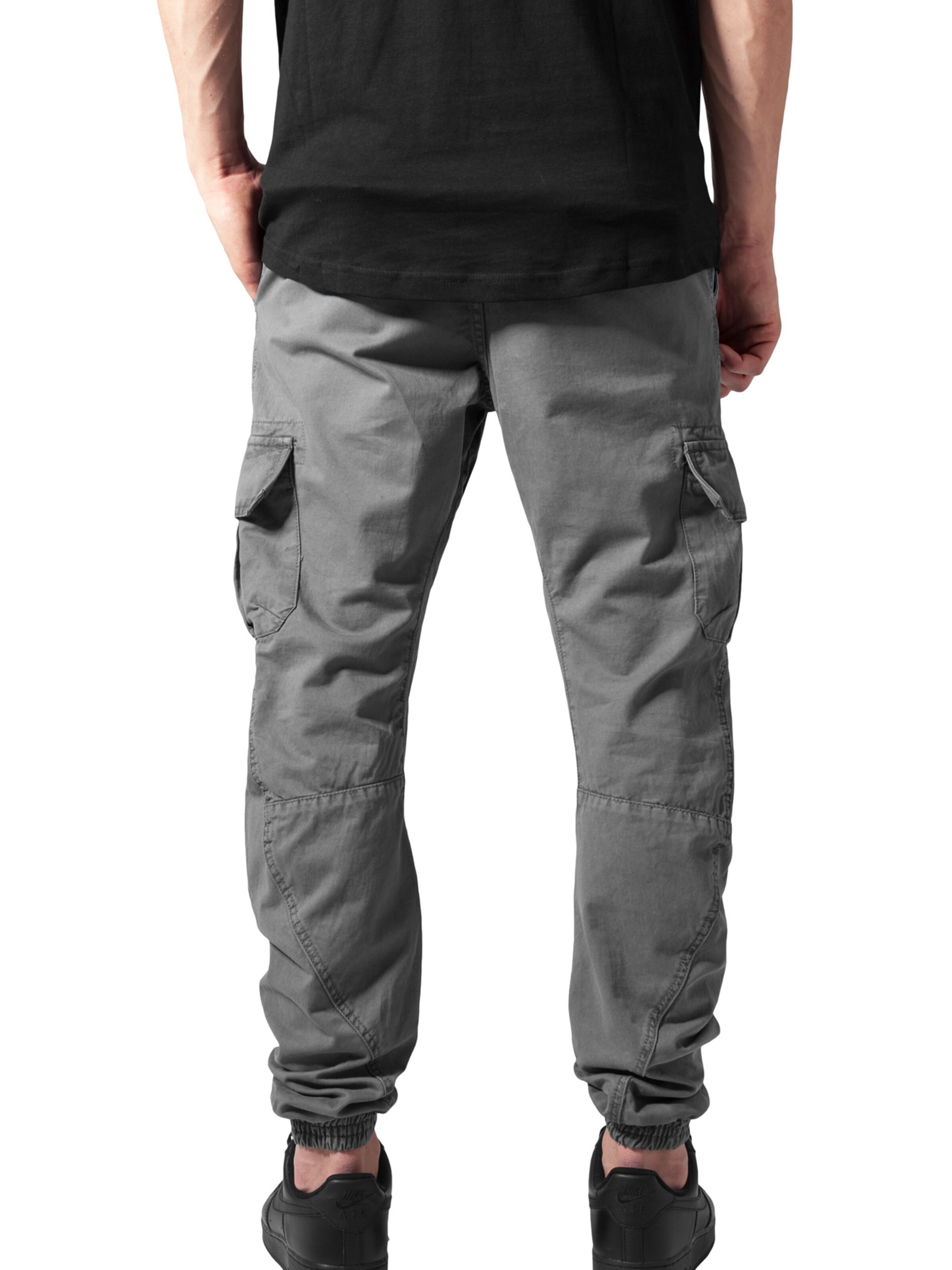 Urban Classics Zúžený Kapsáče – šedá