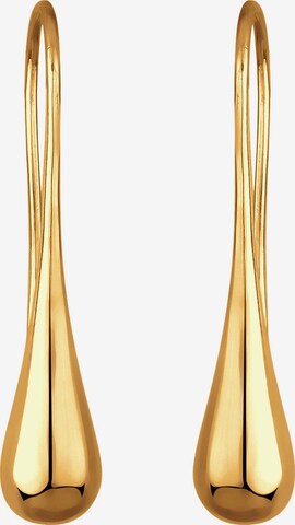 ELLI Earrings 'Tropfen' in Gold: front