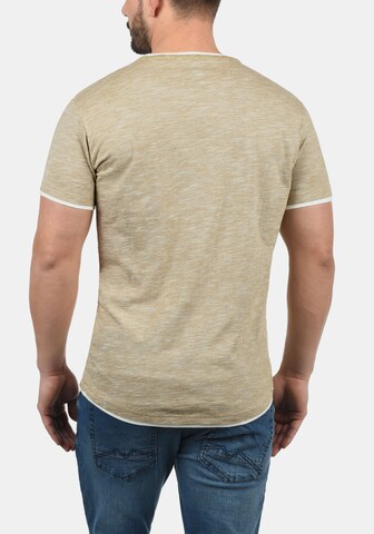 !Solid Rundhalsshirt 'Rigos' in Beige