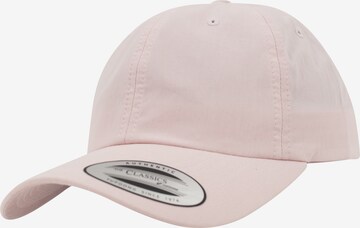 Casquette Flexfit en rose : devant