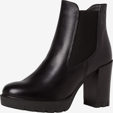 TAMARIS Chelsea boots in Black: front