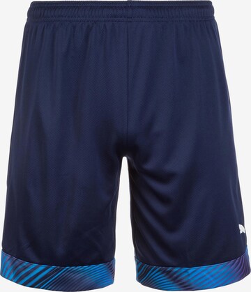 Regular Pantalon de sport 'Cup' PUMA en bleu : devant