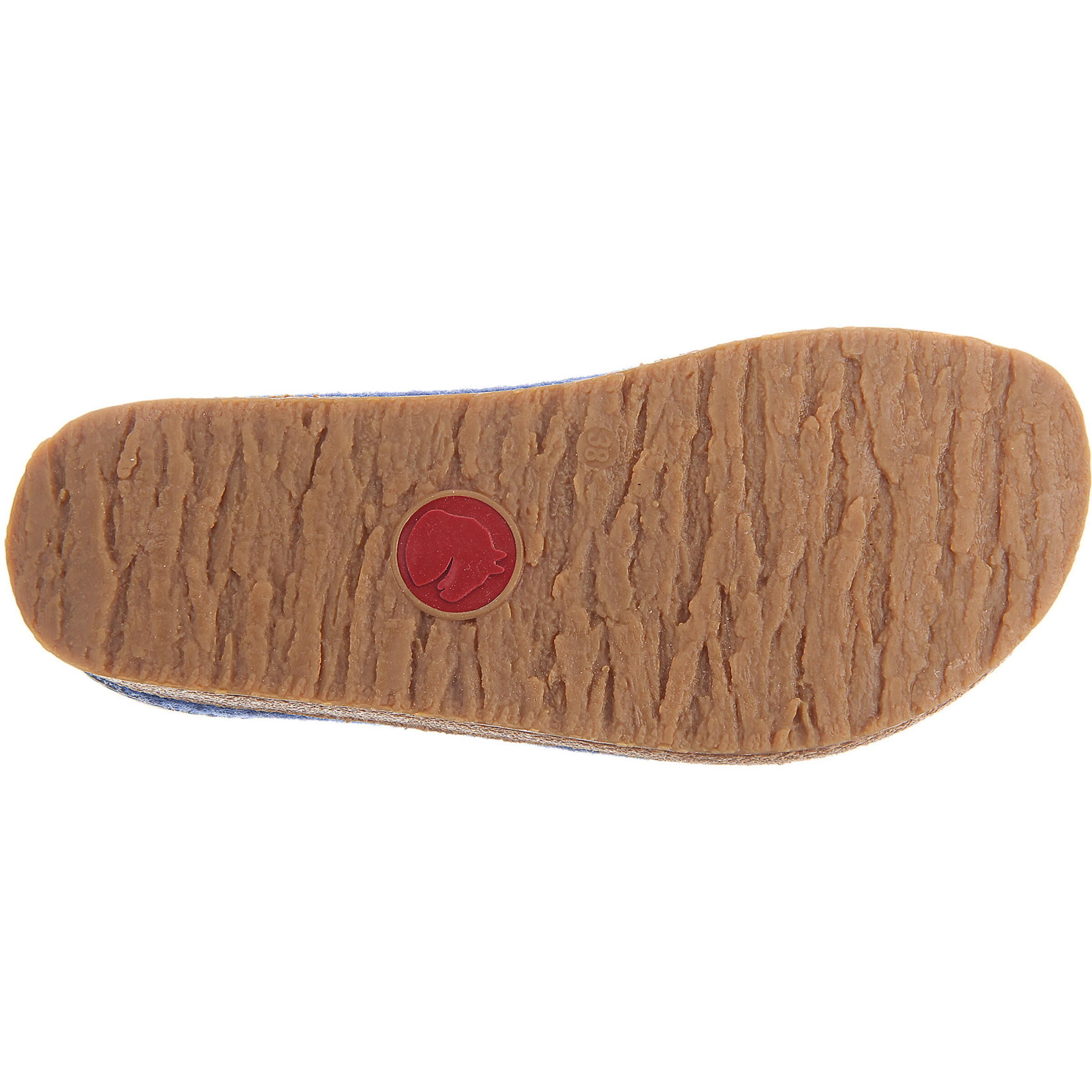 HAFLINGER Hausschuh 'Torben' in Blau