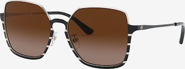 Tory Burch Sunglasses in Black: front