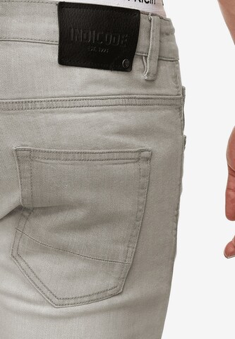 INDICODE JEANS Slimfit Jeans 'Texas' in Grau