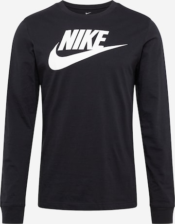 juoda Nike Sportswear Marškinėliai: priekis
