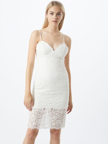 Bardot Dress 'Sienna' in White: front