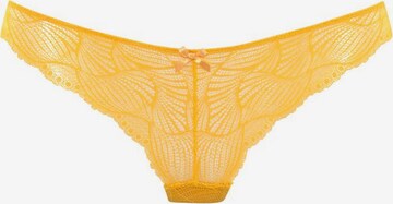 LASCANA Thong in Yellow: front