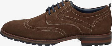 SANSIBAR Lace-Up Shoes in Brown