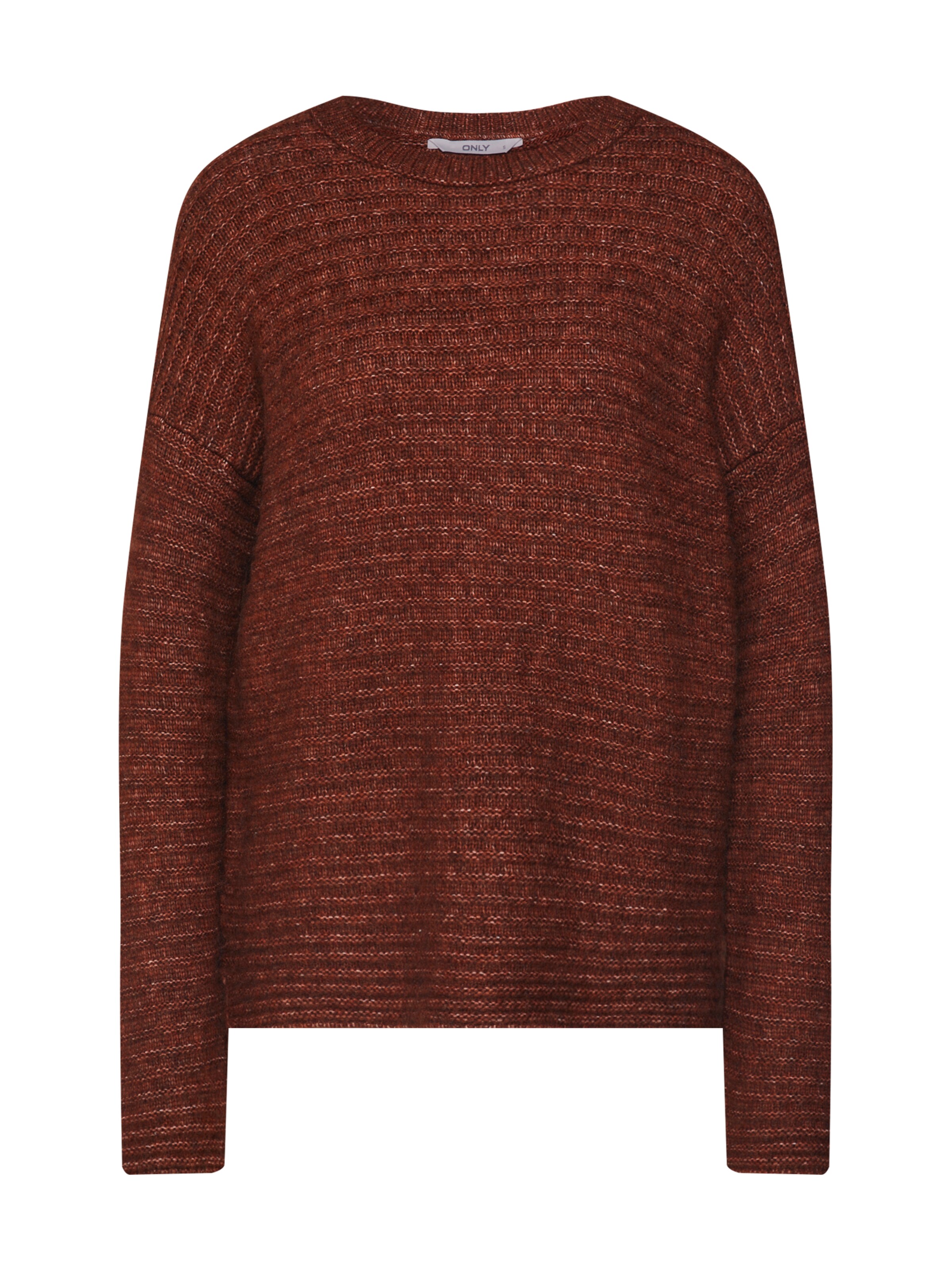 ONLY - Trui 'ELIZABETH' in de kleur Roestbruin
