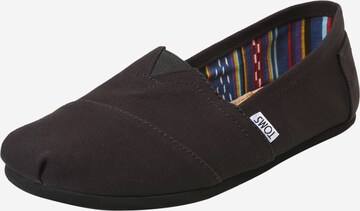 TOMS Espadrilles 'ALPARGATA' in Black: front