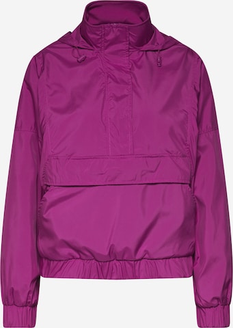 Urban Classics Between-Season Jacket in Purple: front