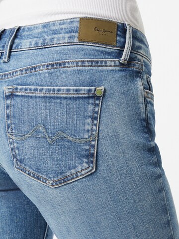 Pepe Jeans סקיני ג'ינס 'Piccadilly' בכחול