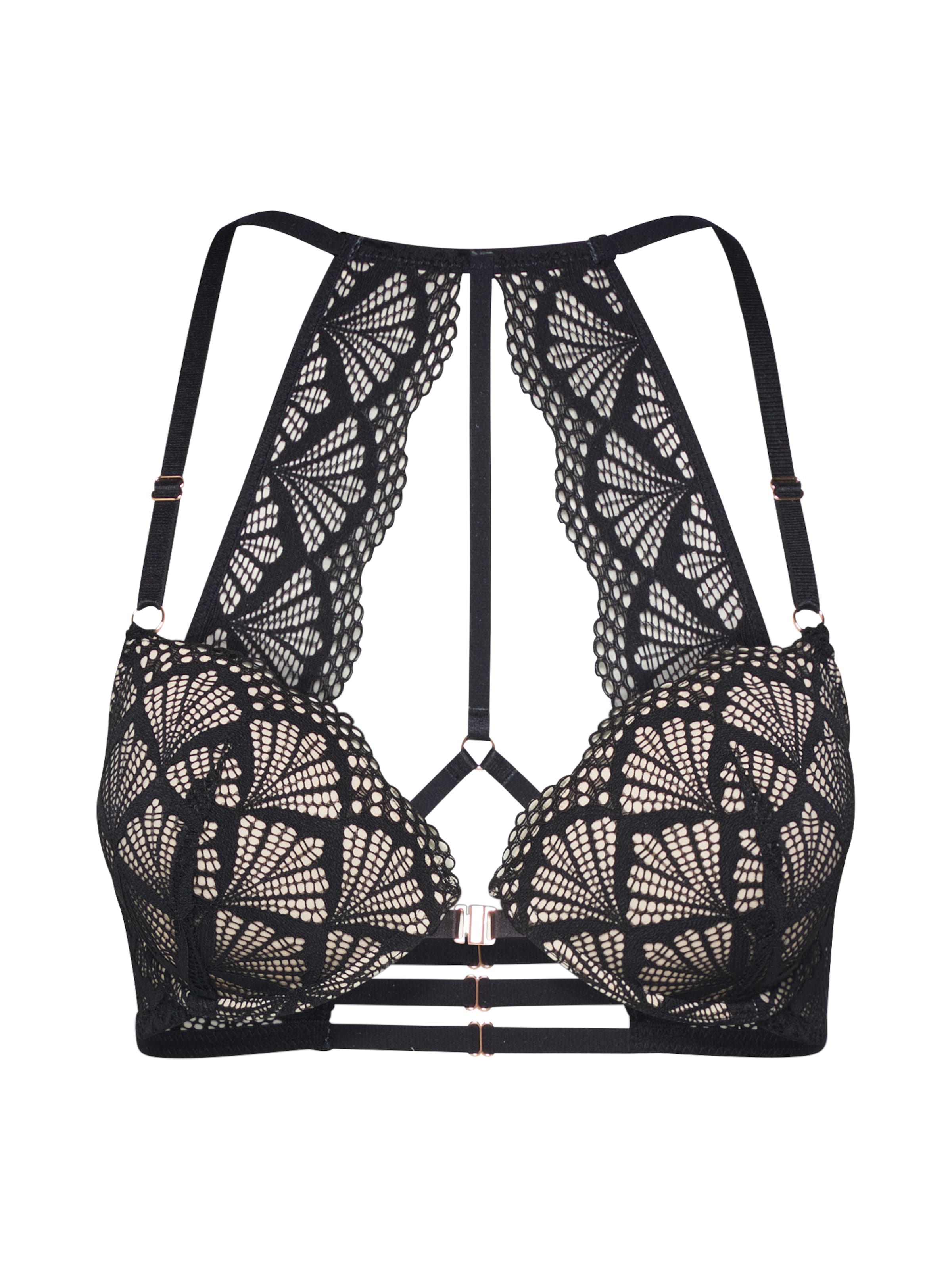 LASCANA - Push-up Sujetador en negro: frente