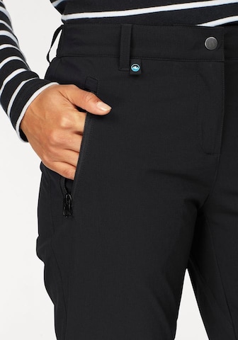 POLARINO Regular Workout Pants in Black