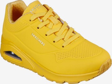 SKECHERS Sneakers 'Uno Stand On Air' in Yellow: front