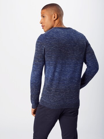 s.Oliver Pullover in Blau: zadná strana