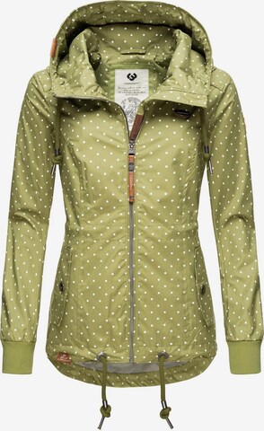 Ragwear Performance Jacket 'Danka' in Green: front