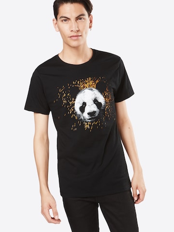 Mister Tee T-Shirt 'Desiigner Panda' in Schwarz