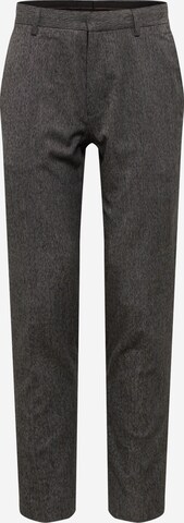 BURTON MENSWEAR LONDON - Slimfit Calças 'Charcoal' em cinzento: frente