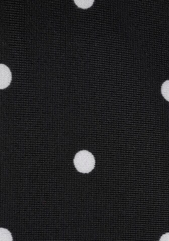 LASCANA - Soutien de tecido Top de tankini 'Monroe' em preto