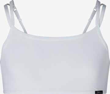 Bustier Soutiens-gorge Skiny en blanc : devant