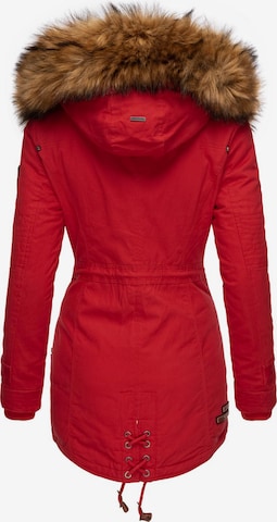 MARIKOO - Parka de inverno 'La Viva' em vermelho