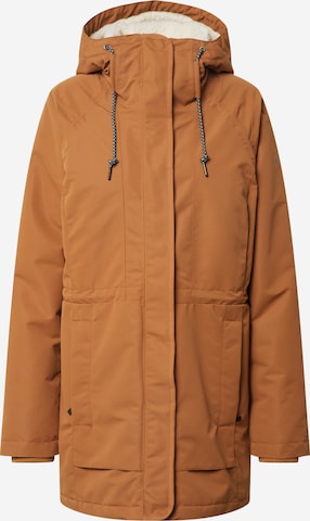 COLUMBIA - Parka de inverno 'South Canyon' em castanho: frente