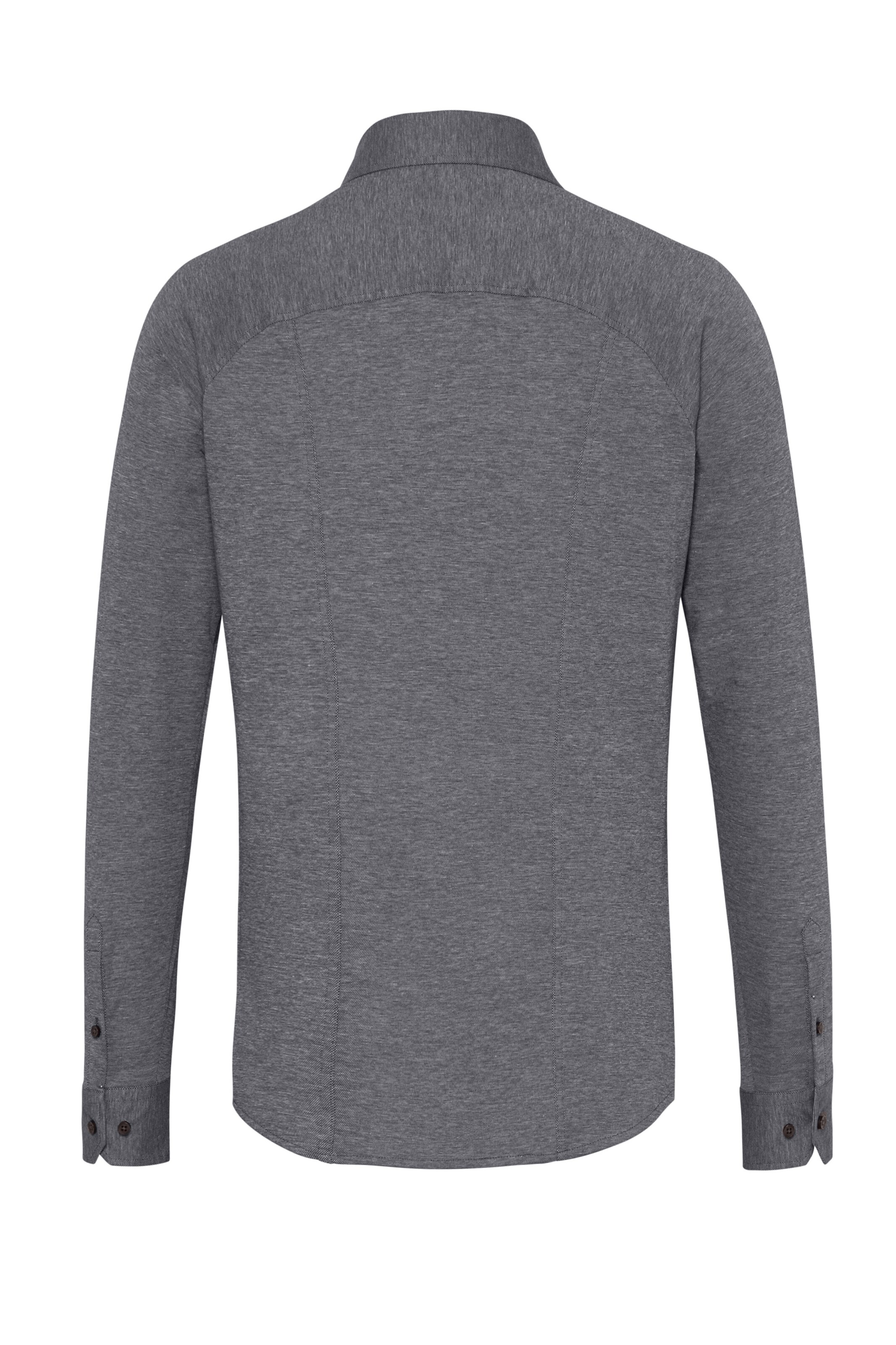 DESOTO Slim fit Button Up Shirt in Grey