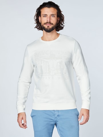 CHIEMSEE - Ajuste regular Sudadera en blanco