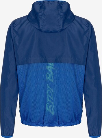 BIDI BADU Athletic Jacket 'Sykler Tech' in Blue