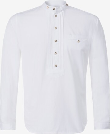 STOCKERPOINT Regular fit Traditional Button Up Shirt 'Renus2' in White: front