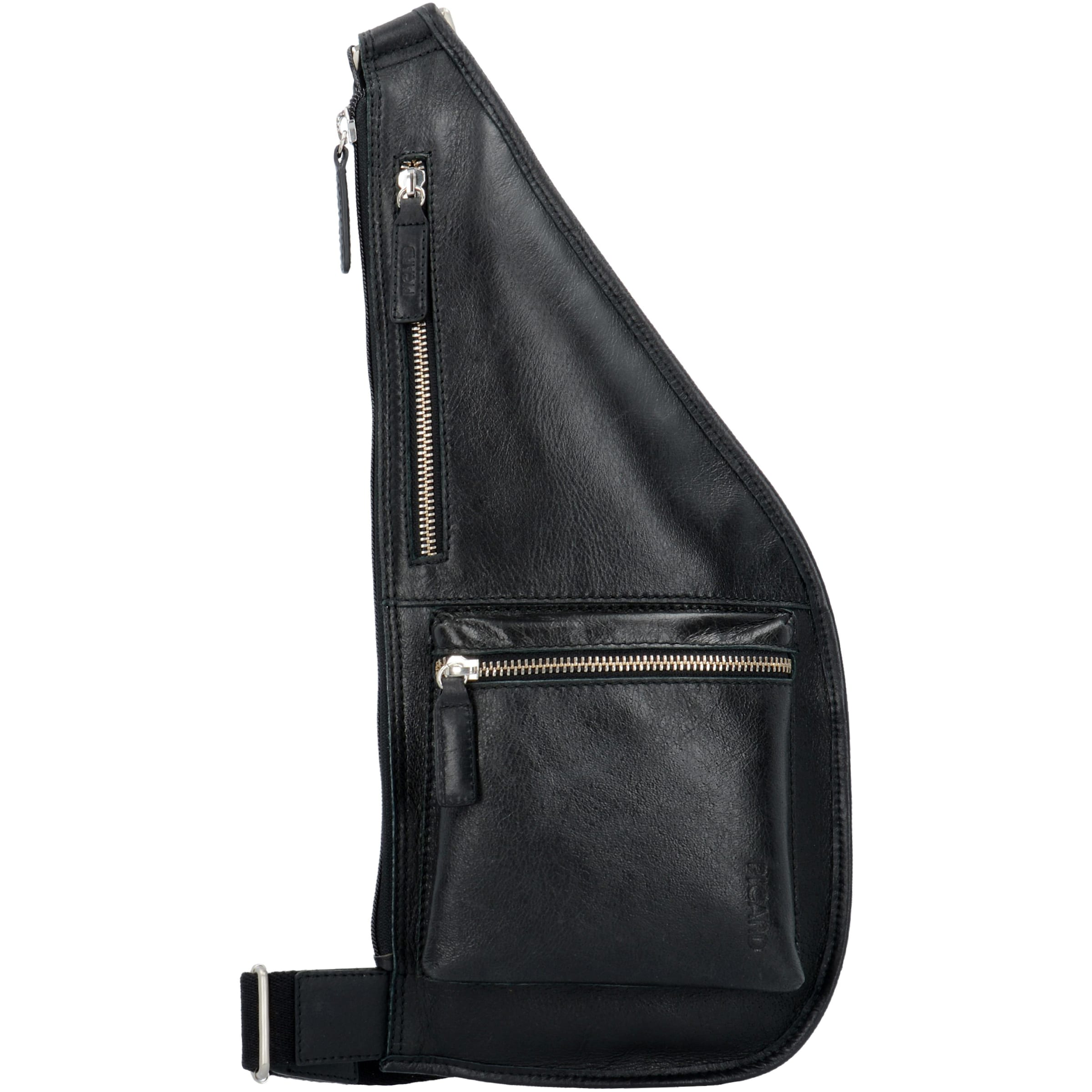 Picard Schoudertas 'Buddy' in Zwart: voorkant