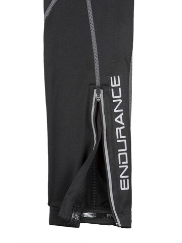 ENDURANCE Skinny Sporthose 'Valencia Winter' in Schwarz