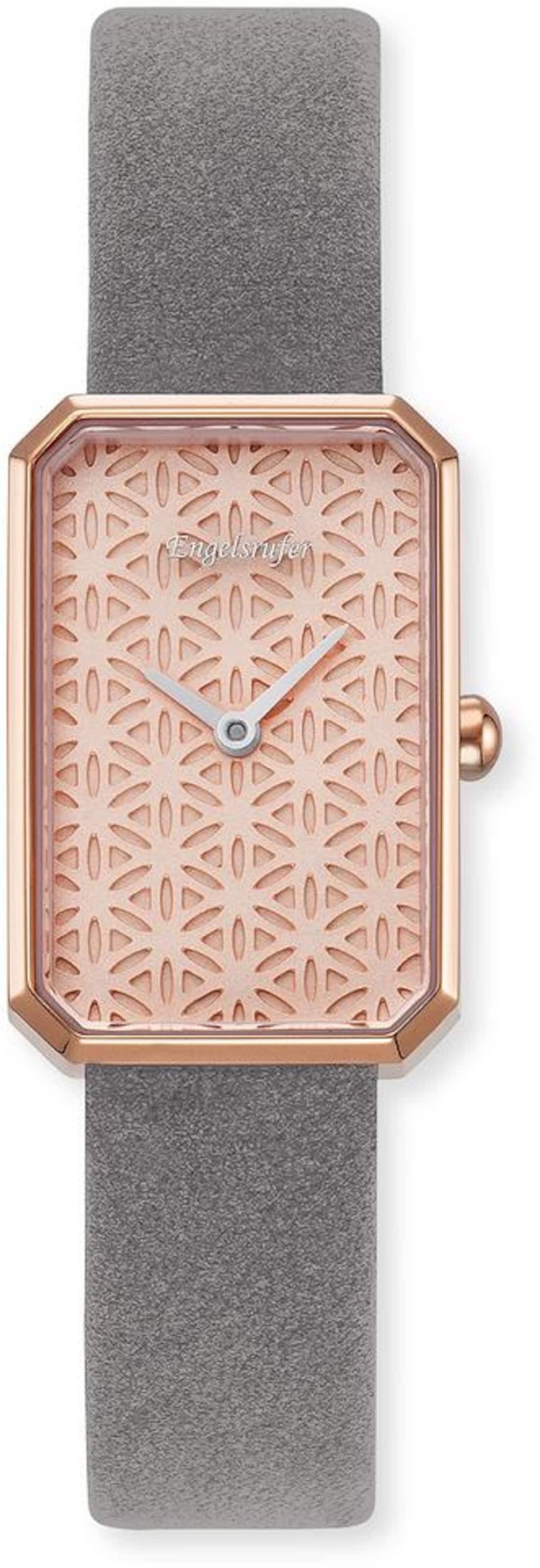 Engelsrufer Uhr in Grau: Vorderseite