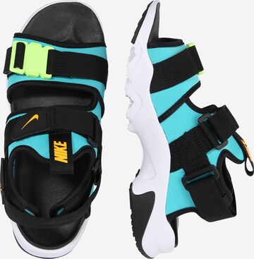 mėlyna Nike Sportswear Sandalai 'Canyon'